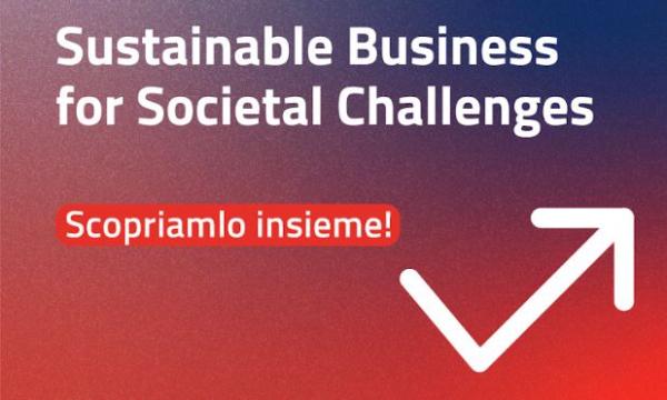 Bachelor's degree Sustainable Business for Societal Challenges .