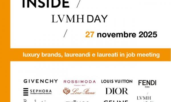 27 NOVEMBRE ORE 10.00 | CAREER DAY GRUPPO LVMH