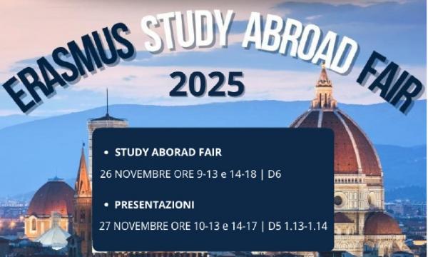 ERASMUS STUDY ABROAD FAIR.