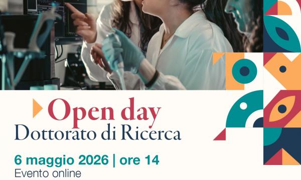 06 MAGGIO 2026 - OPENDAY DOTTORATI