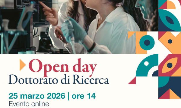 25 MARZO 2026 - OPENDAY DOTTORATI